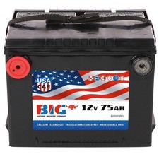 BIG USA CAR 57575 12V 75Ah
