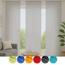 3x Schiebevorhang 60x245cm