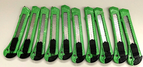 10x cuttermesser cutter - 10x, mm