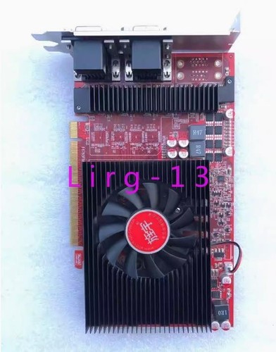 1pc used hd7600 - 1pc, 4vga
