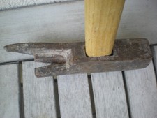 alter Latthammer Zimmermannshammer Hammer mit Nagelklaue 800g