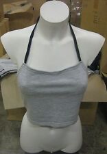 18x Damen Neckholder Top Baumwolle Jeans Restposten Sonderposten Flohmarkt NEU