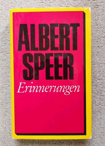 Albert speer erinnerungen - albert, 1969