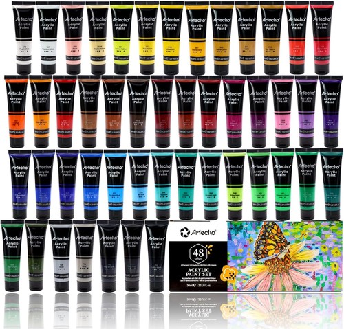 Acrylfarbe set 24 - acrylfarbe,