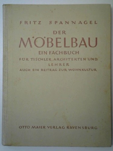 Der möbelbau ein - ein, fachbuch