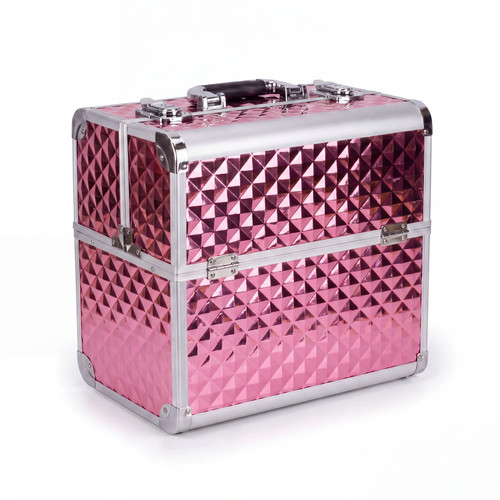 Kosmetikkoffer aluminium rosé - kosmetikkoffer,