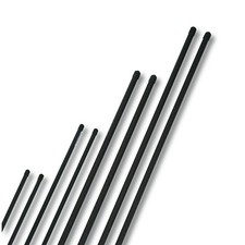 Pflanzstab Stahlkern grün