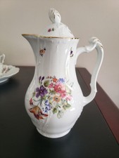 antike Kaffeekanne handbemalt