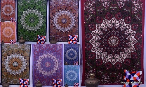 Indisch mandala wandbehang - indisch,