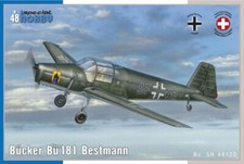 MW22 SPECIAL HOBBY SH48120 BÜCKER BÜ 181 BESTMANN FLUGZEUG 1/48