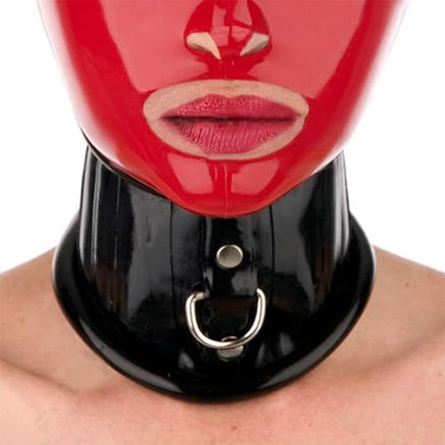 0mm latex korsettkragen - 1.0mm,