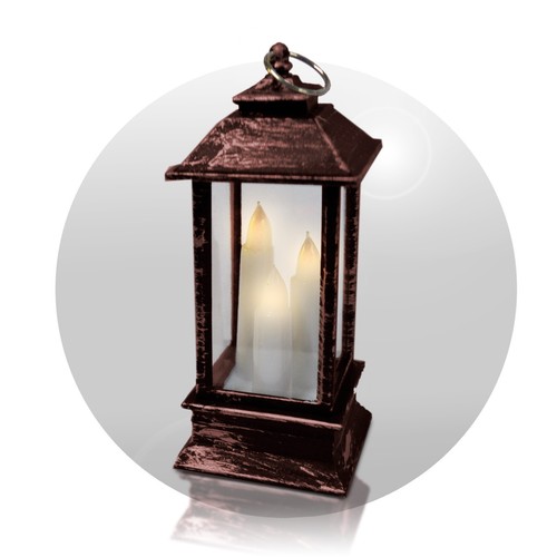 Deko laterne mit led - deko-laterne, 3
