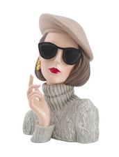 Deko Büste elegante Frau Dame