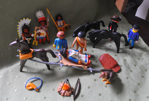 Playmobil,Indianer,div.Figuren