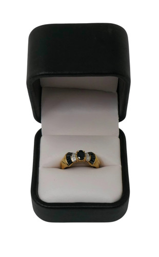 Sanuk 10k gelbgold saphire - sanuk,