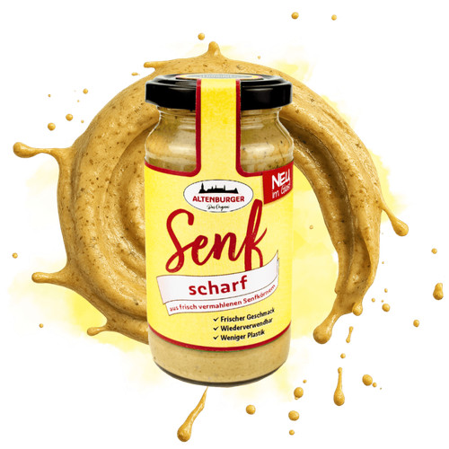 Altenburger scharfer senf - scharfer,