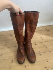 Stiefel Leder budapester Braun