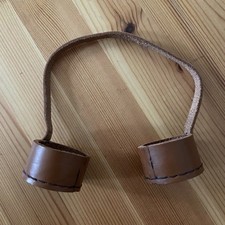 Echte Leder-Linsenkappen für