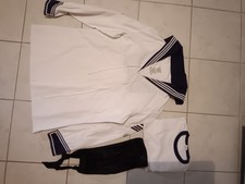 Bundeswehr Marinehemd weiß 174/104 ,Gr. 20, Matrosenhemd, Tuch, Seide