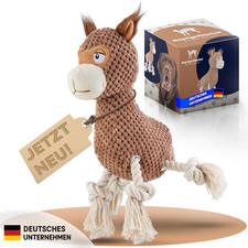 Alpaka Hundespielzeug mit Tau