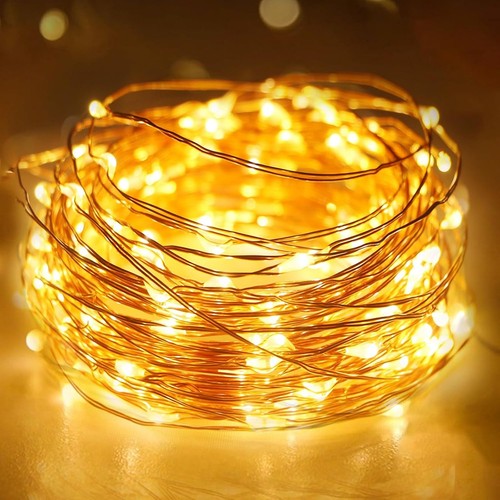 Led lichterkette warmweiß - led, 5m