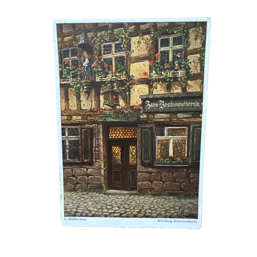 Postkarte nürnberg - postkarte,