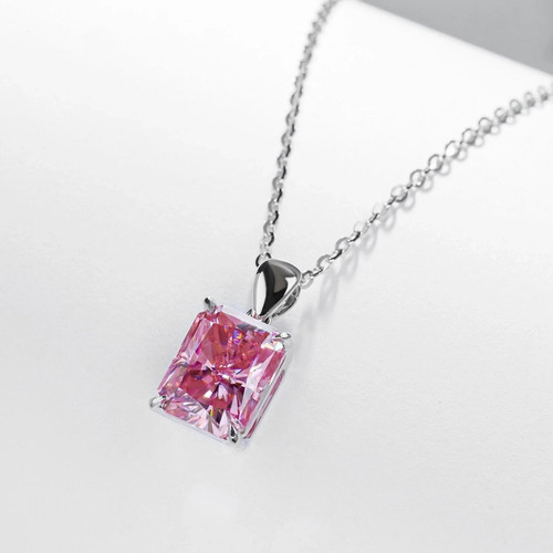 Pink geprüfter diamant - pink,
