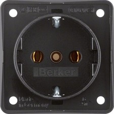 Berker Steckdose sw 9418505 Abdeckung Stecker Steckdosen Elektrik Steckdose