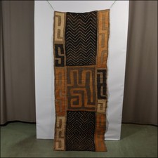 66560) Raffiakleid Kuba Kongo Afrika AFRIKANISCHE KUNST