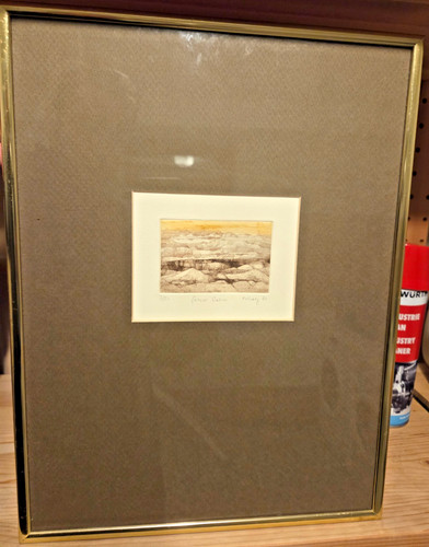 Original radierung ferner - radierung, "ferner