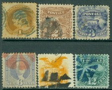 EDW1949SELL: USA 1869 Scott