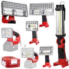 LED Work Light For Milwaukee 18V Li-ion Battery Outdoor Cordless Lamp w/USB Port