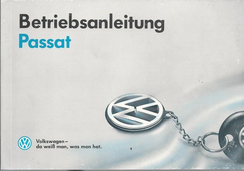 Passat betriebsanleitung - passat,