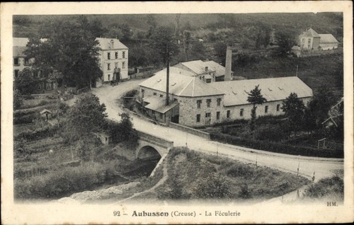Aubusson creuse la - ak, aubusson-creuse,