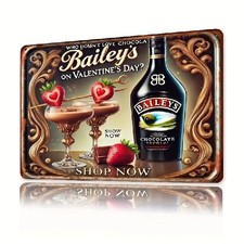 Blechschild Likör Werbung