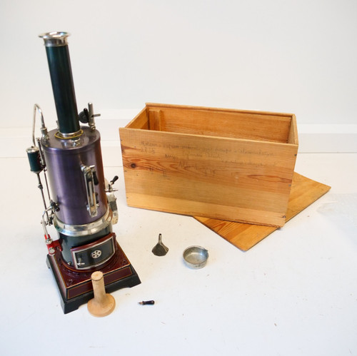 Carette stehende dampfmaschine - carette,