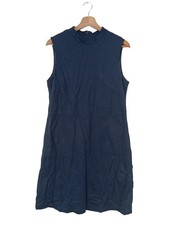 NVSCO A-Linien Kleid Damen Kleid Gr. DE 42 blau Casual-Look