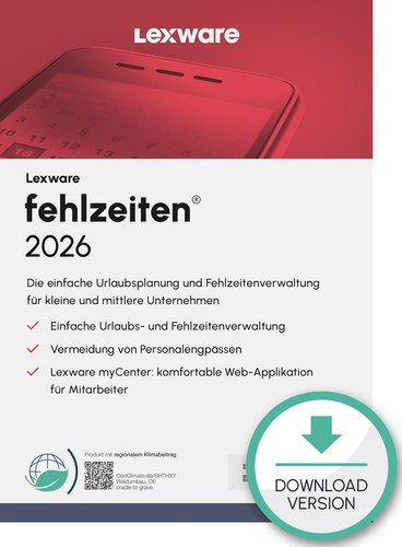Lexware fehlzeiten basis 2026 - lexware,