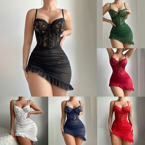 Sexy netz negligee kleid - sexy,