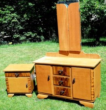 alte Spiegelkommode klappbaren