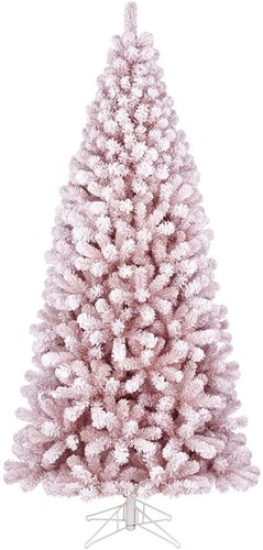 Weihnachtsbaum hellrosa