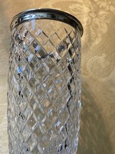 Vase Silbermontierung WTB