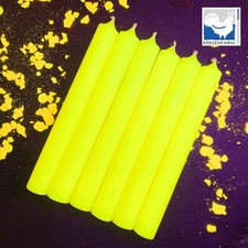 Stick candle neon yellow - stick,