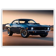 Fahrzeug Auto A4 Kunstdruck