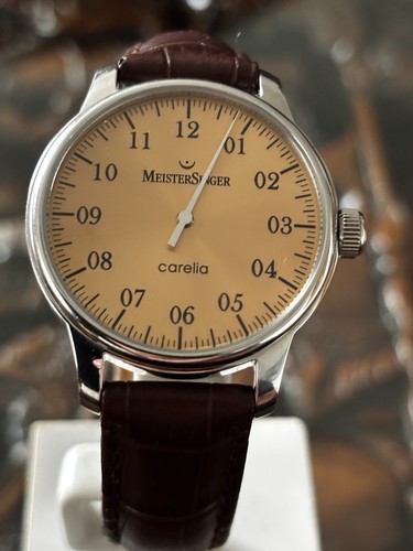 Einzeigeruhr von meistersinger - einzeigeruhr,