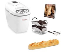Moulinex Home Baguette Brotmaschine - Weiß (OW6101)