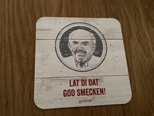 Bierdeckel deutschland gosch - deutschland,
