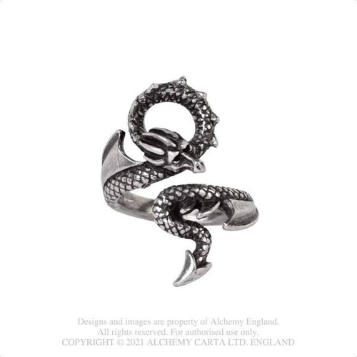 Drache gothic ring dragon - gothic,
