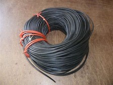 5m Kabelschlauch  Isolierschlauch Bougierrohr Kabelschutz Schwarz innen 3,5 mm 