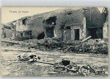 10012306 - Forges vor Verdun WKI Frankreich totes Pferd Truemmerort 1917